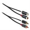 Przyłącze 2xRCA wtyk - 2xRCA gniazdo 2,0m KNA24205E20