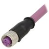 Złącze M12 żeńskie proste 0,5m 4-PIN 21348900487005