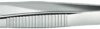 Precision tweezers, uninsulated, spring steel, 120 mm, 92 64 43