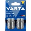 4x bateria R-06 LR06 AA 1,5V L91 Lithium Varta