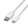 VALUE Kabel USB 3.2 Gen 1, A-C, M/M, 0,5 m