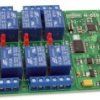 AVT5588C Sterownik - timer. Moduł 8 przekaźników z interfejsem USB, zlutowany