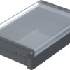 PC enclosure, (L x W x H) 271 x 170 x 60 mm, graphite gray (RAL 7024), IP66, 96026324