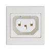 Simon Connect Pokrywa K45 gniazdo IEC320 230V żeńskie (C13) czysta biel K306A/9