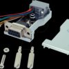 12037529 Adapter, DB9 socket/RJ45 socket, mounting kit