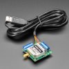 Adafruit RockBLOCK 9603 with USB Cable - Iridium Satellite Modem Bundle