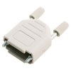 Encitech 6353-0101-01 DPPK09-LG-K D-Sub Housing 9 Pins plastic 180° light grey