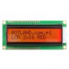 Wyświetlacz LCD 2x16 znaków czerwony