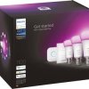 Philips Hue Żarówka LED 871951429135500 EEK: F (A - G) Hue White & Col. Amb. 3er Starter Set inkl. DimmerSwitch 3x800lm