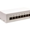 Ethernet patch panel STP kat.5e 8 portowy 68882
