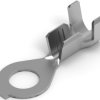 Uninsulated ring cable lug, 0.8-2 mm², AWG 18 to 14, 4.34 mm, M4, 2825326-3
