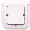 TOPAZ Przycisk zwierny /dzwonek/ z podświetleniem biały WP-7T/S