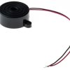 Brzęczyk piezoelektryczny średnica 32mm, sygnał ciągły 85dB RS PRO