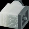 1452233 Valve connector, three-pin, head thread type BI, 24 V