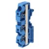 Zacisk rozgałęźny szynowy SNK 0,5÷16mm2 drogi 1 zaciski 3 niebieski 1SNK712021R0000 (ZK16-3P-BL)