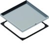 tehalit.VE-EE Pokrywa pełna do bazy IP54 5kN Q12 244x244 15mm stal nierdzewna EKQ122BL15