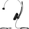 Yealink Yealink USB Headset UH34 Lite Mono Teams Słuchawki nauszne czarny
