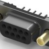 D-Sub socket, 9 pole, standard, equipped, straight, solder pin, 5750678-1