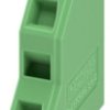 PCB terminal, 2 pole, pitch 5 mm, AWG 24-14, 16 A, spring-clamp connection, green, 1889301
