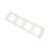 Sonoff M5-4C-80-FW - ramka do włącznika ściennego M5-80 - poczwórna - biała