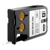 Rurki termokurczliwe ciągłe XTL 6mm x 2,7m fi 1,18-3,8mm czarny na białym 1868809