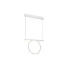 Lampa wisząca loop white 20W LED 1400 lm ML520