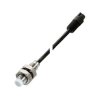 Czujnik zbliżeniowy M8 Pojemnościowy 3 mm BALLUFF Wpuszczany długość 28mm Gwintowany