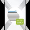 FIXGFA-1203-BK Protective film, Full Cover 2.5D tempered glass, iPhone 15 Pro M