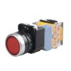 Przycisk LA38 bistabilny czerw. 10A 380V