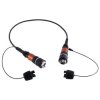 Neutrik 1028229 Fibreglass FO Cable 2 m Black [1x EBC - 1x EBC] Multimode
