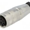 Złącze M16 wtyk żeńskie -PIN 8 3A 300V C091D C09131D0081002U