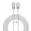 Kabel Baseus Cadh000802 Usb-C - Usb-C Pd 100W 5A 480Mb/S 2M - Biały