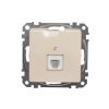 SEDNA DESIGN & ELEMENTS Gniazdo telefoniczne RJ11 beżowy SDD112491 SCHNEIDER ELECTRIC