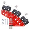Pololu Right Bumper Switch Assembly for Romi/TI-RSLK MAX (Through-Hole Pins Soldered)