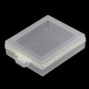 Plastic storage box - transparent small