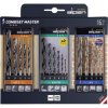 Alpen 0000811003100 Combiset Universal Drill Bit Set for Metal Stone & Wood