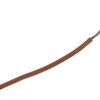 Przewód; silikonowy; SIF; 1 żyła; linka; Cu; 0,75mm2; brązowy; silikon; ciepłoodporny; bezhalogenowy; -60...+180°C; 300/500V; zw