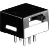 Przełącznik suwakowy, DPDT, montaż PCB, 28 V dc, 120V ac, 1 A przy 250 V AC, 3 A przy 120 V AC, 3 A przy 28 V DC, -40