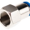 Złączka pneumatyczna G 3/8 żeńskie Wciskane 10 mm Festo Adapter gwintowany prosty G 3/8 żeńskie