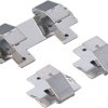 Contact spring kit, 2 x AA, tin-plated, angled, steel, A9194001
