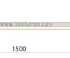 G13 1.5m 25W 830 230V/2 mat.110deg; Elgo LEDstar 1832