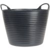 Faithfull FAIFLEX60B Heavy-Duty Polyethylene Flex Tub 60 litres Black