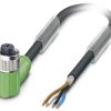 Kabel do czujników/elementów wykonawczych Phoenix Contact SAC-4P-10,0-PUR/M12FR SH 1500729, kabel, otwarte końcówki, 1 s
