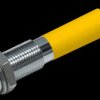 19030252 LED signal light, 3 mm, yellow, 12 V, indoor recessed, Ø6 mm