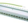 Telegartner Złącze RJ 24 portów, RJ45 STP 1 U Szary