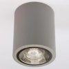Oprawa sufitowa metalowa spot JUPITER 10 Goldlux DOWNLIGHT E27 szara