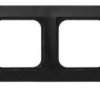 IMPRESJA Ramka poczwórna czarny metalik R-4Y/33