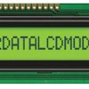 Wyświetlacz alfanumeryczny LCD, , Alfanumeryczny, podświetlanie LED, Fordata