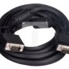 Kabel połączeniowy SVGA Typ DSUB15/DSUB15, M/M czarny 5m AK-310103-050-S