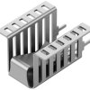 Clip-on heatsink, (L x W x H) 30 x 13 x 16 mm, 20.4 K/W, solderable surface, 10037150